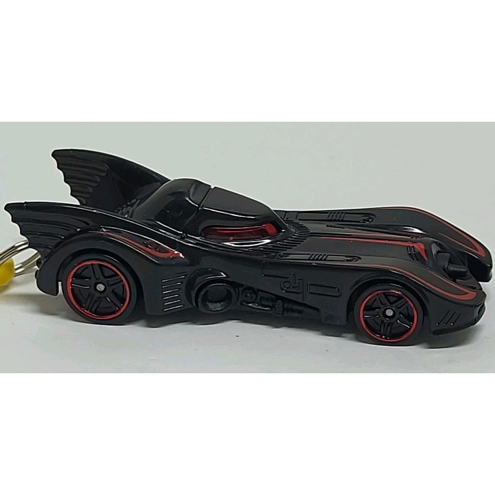 Hot Wheels DC Comics Batmobile  Diecast 1:64 Custom Keychain